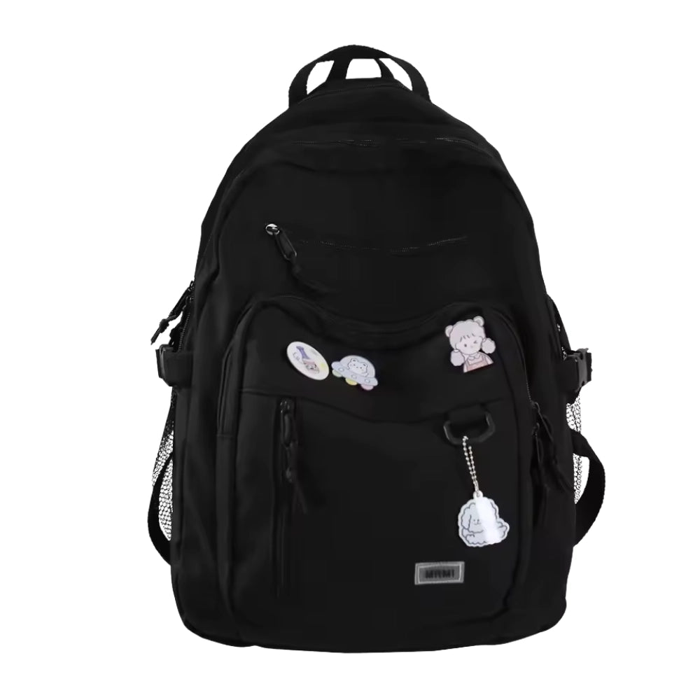 Cartable à Dos en Nylon Décontracté