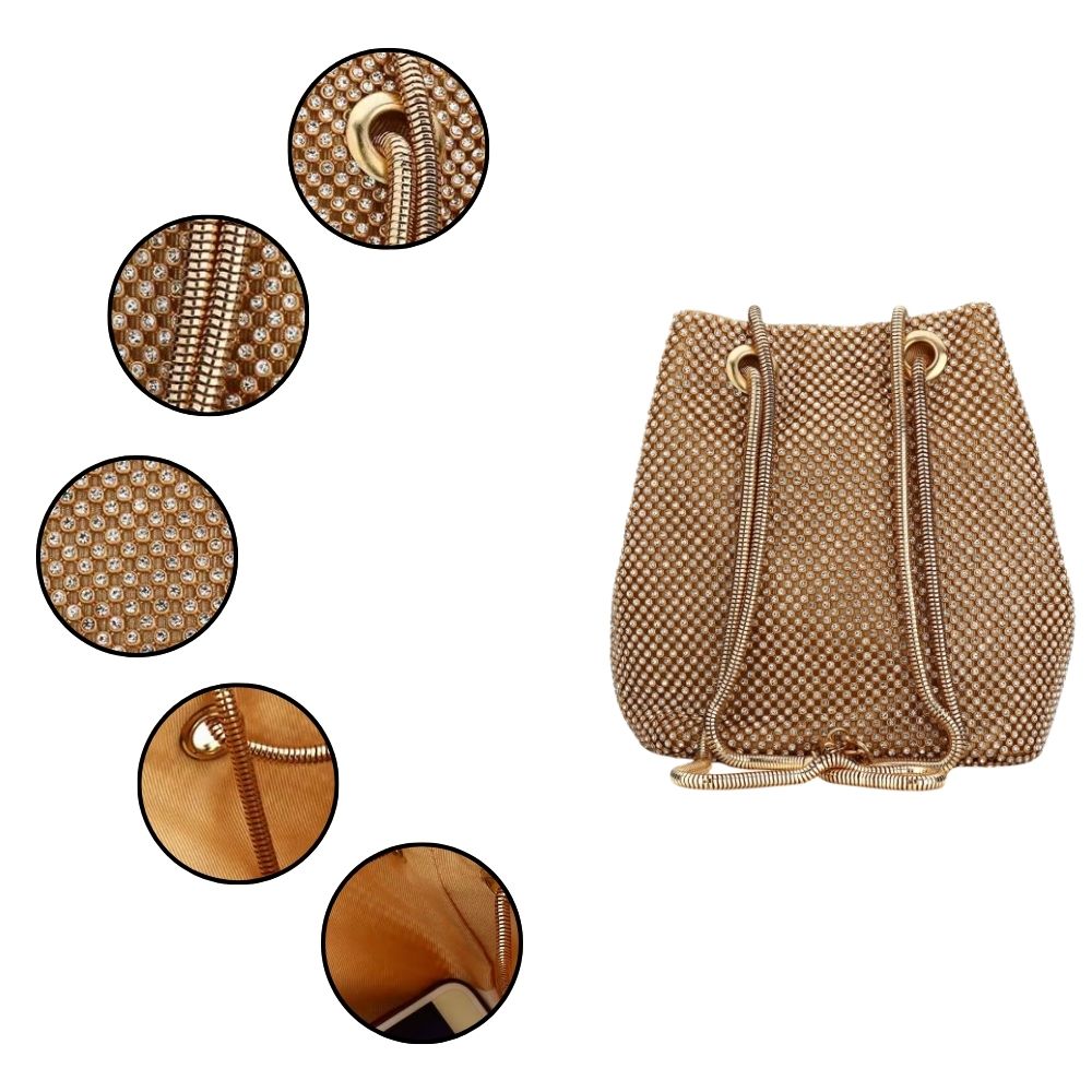 Sac Bandoulière Soirée avec Strass