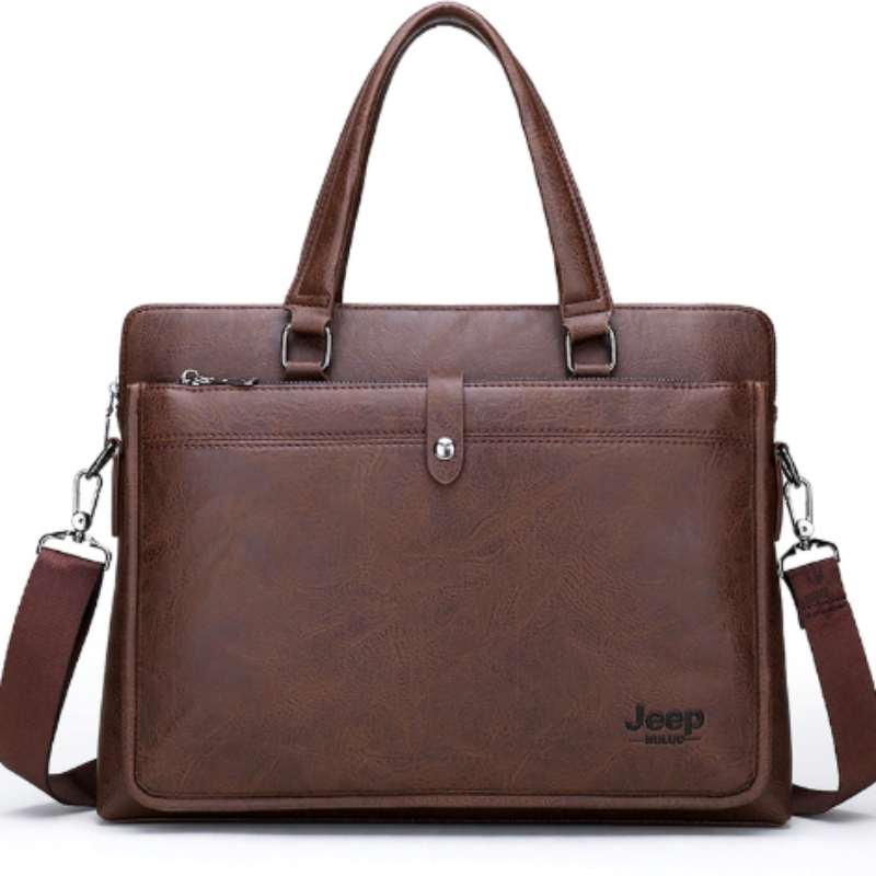 Porte Documents Mallette d'Affaires en Cuir