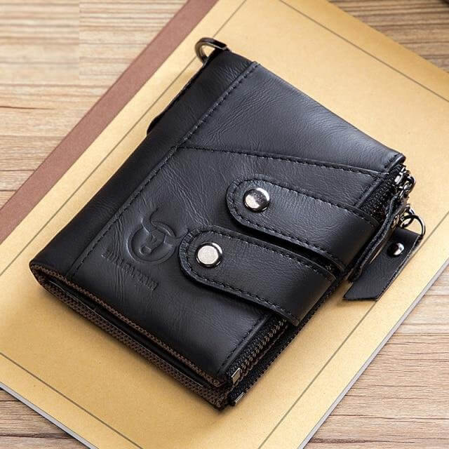Porte-monnaie Homme Vintage en Cuir