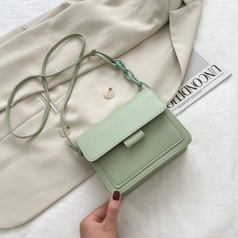 Sac à Main Bandoulière avec Chaîne