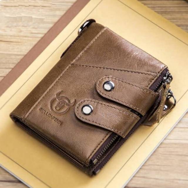 Porte-monnaie Homme Vintage en Cuir