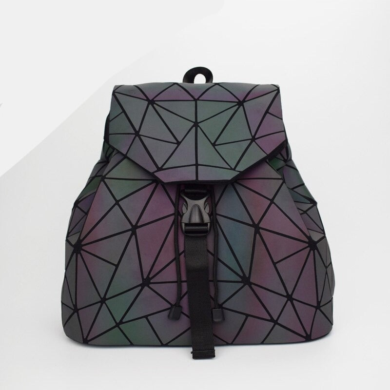 Sac à Dos à Motif Laser et Lumineux