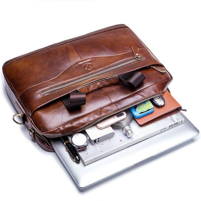 Porte Documents Vintage pour Homme d'Affaires