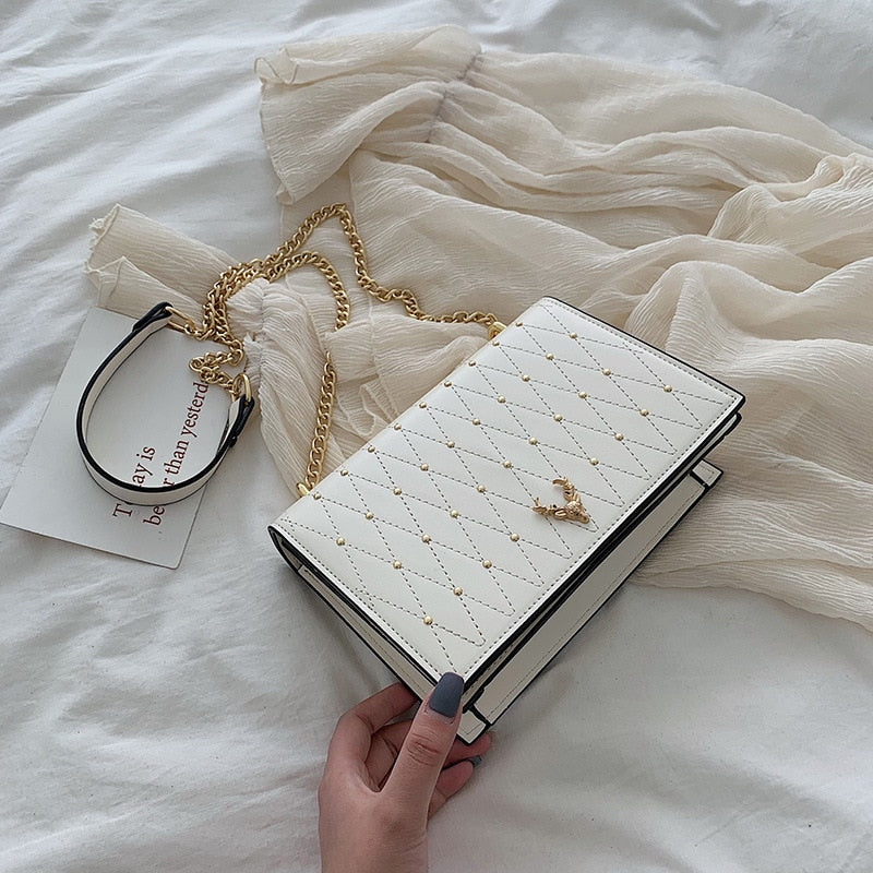 Sac Bandoulière Chaîne à Carreaux