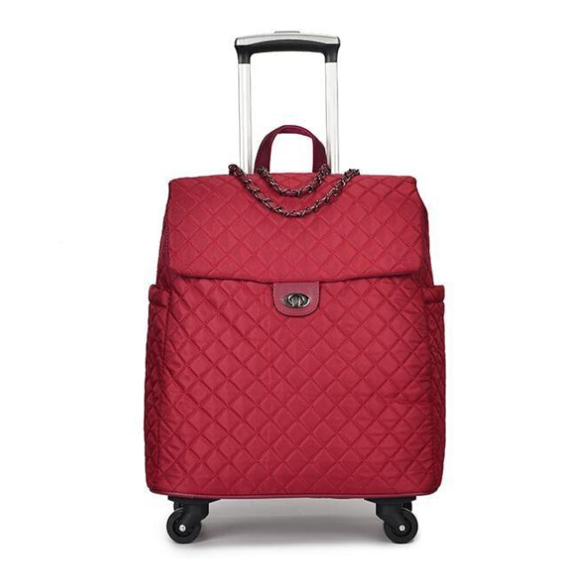 Sac de Voyage Valise à Roulettes pour Femme