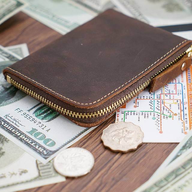 Porte-monnaie Vintage Mince pour l'Argent