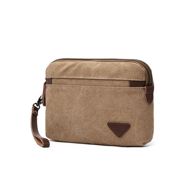 Porte-monnaie de Grand Capacité en Toile