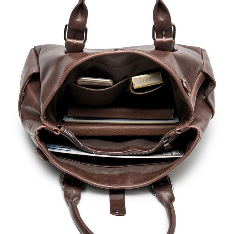 Porte Documents Mallette Vintage Décontracté