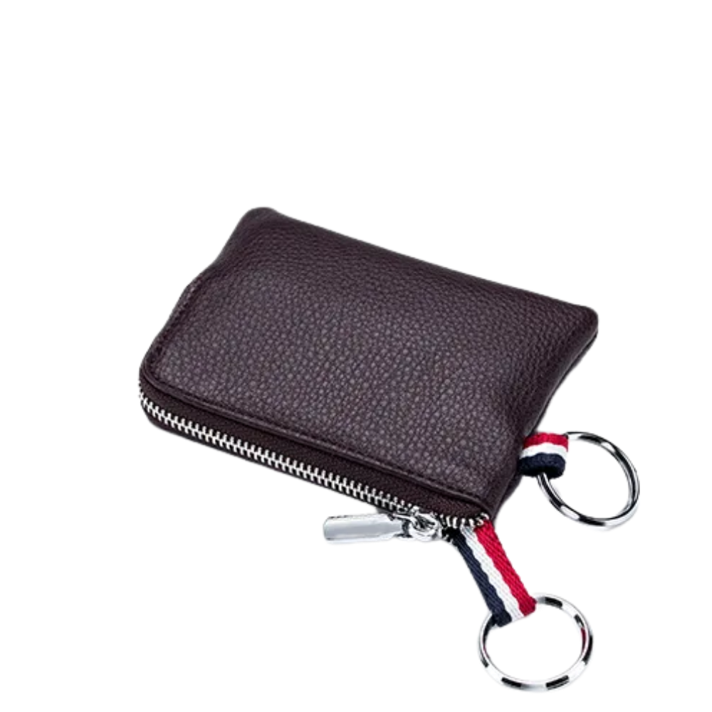 Porte-monnaie Porte Clé Simple en Cuir
